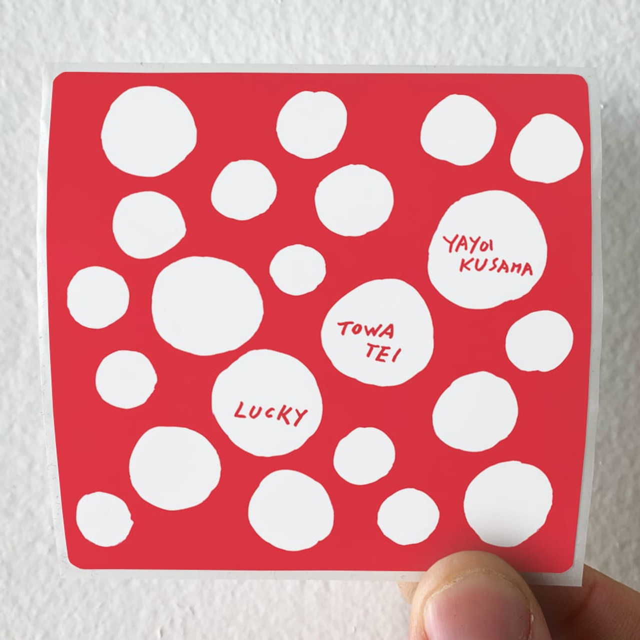 Towa Tei Lucky Album Cover Sticker