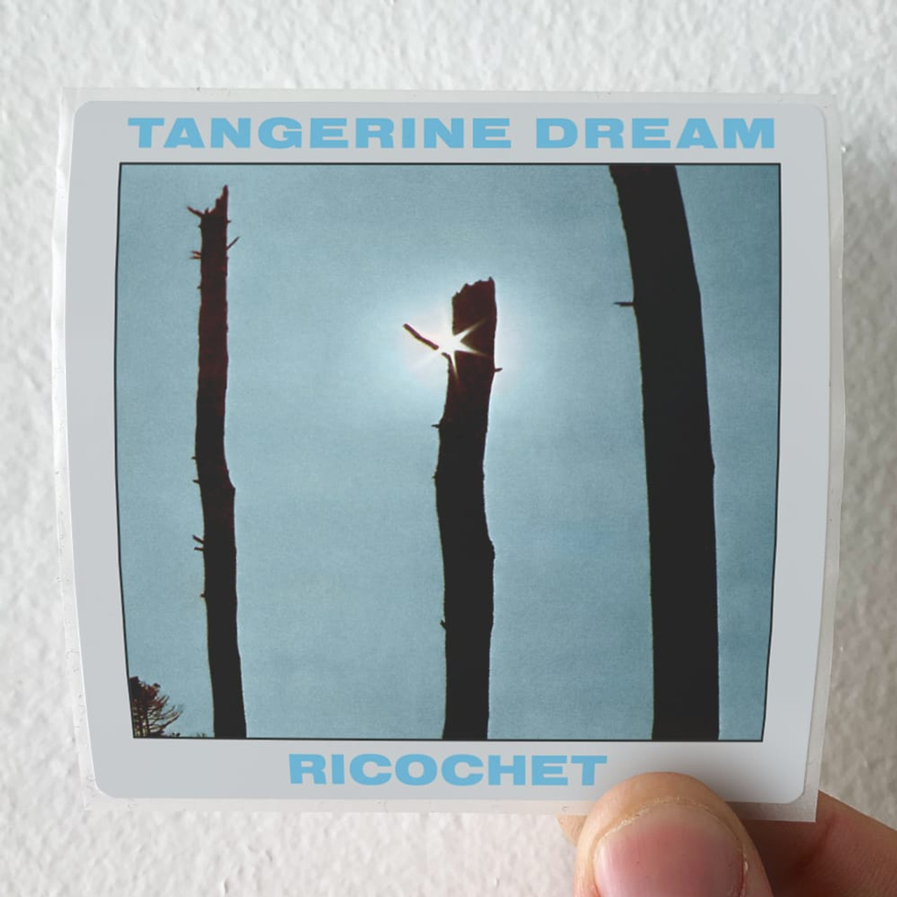 Tangerine Dream Ricochet 1 Album Cover Sticker