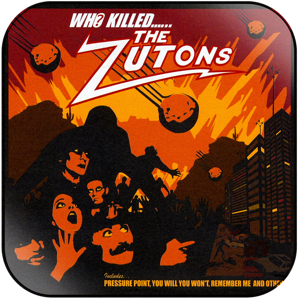 The Zurtons Who Killed The Zutons Album Cover Sticker