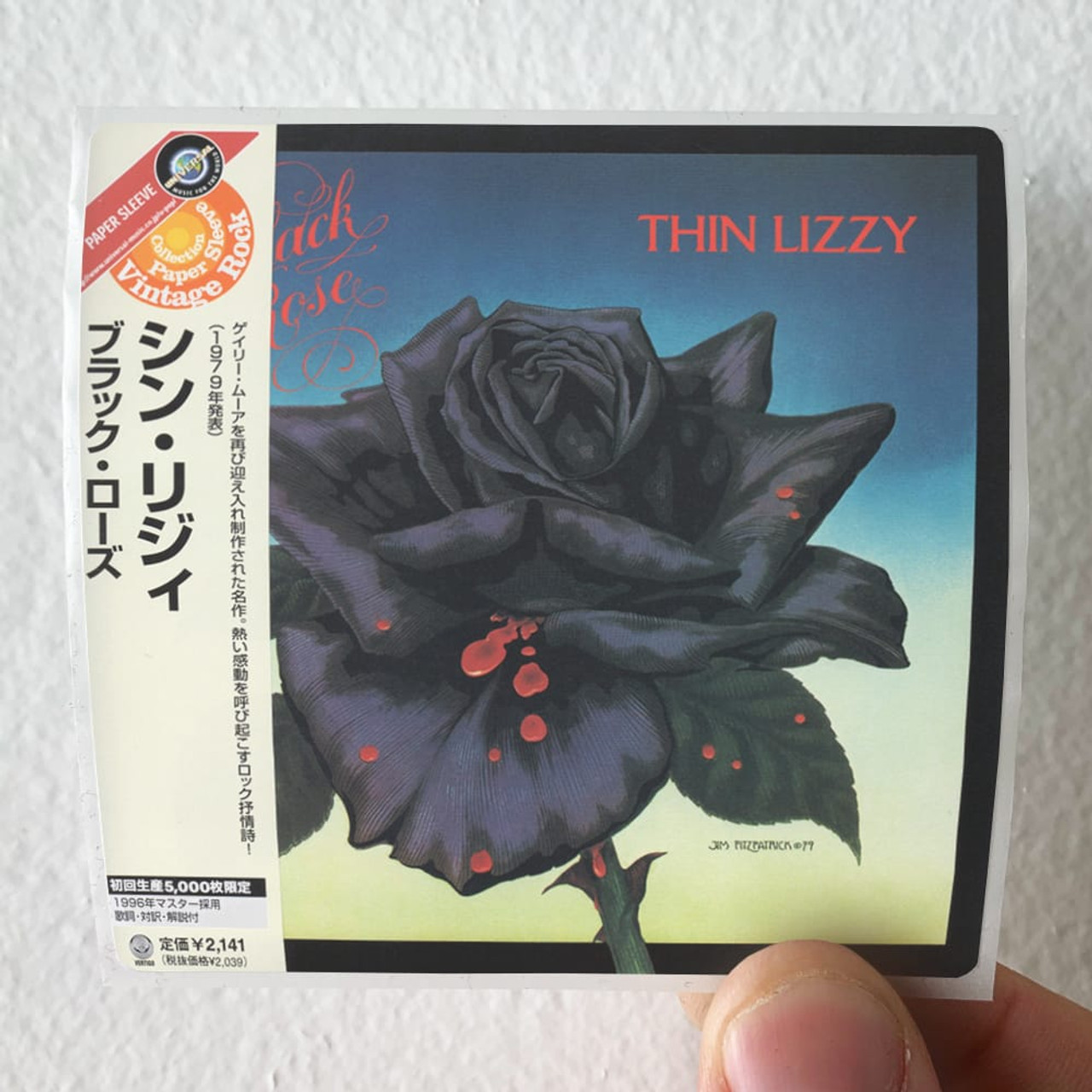 Thin Lizzy Black Rose A Rock Legend 1 Album Cover Sticker