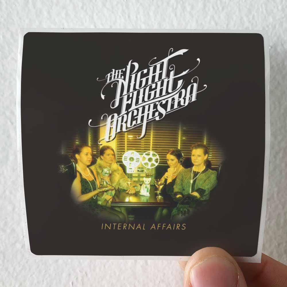 The Night Flight Orchestra Internal Affairs Album Cover Sticker