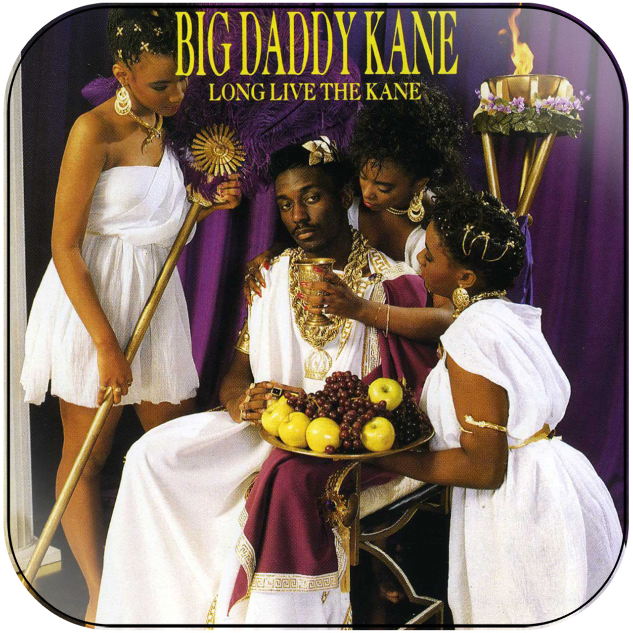 Big Daddy Kane Looks Like A Job For Album Cover Sticker Album Cover Sticker