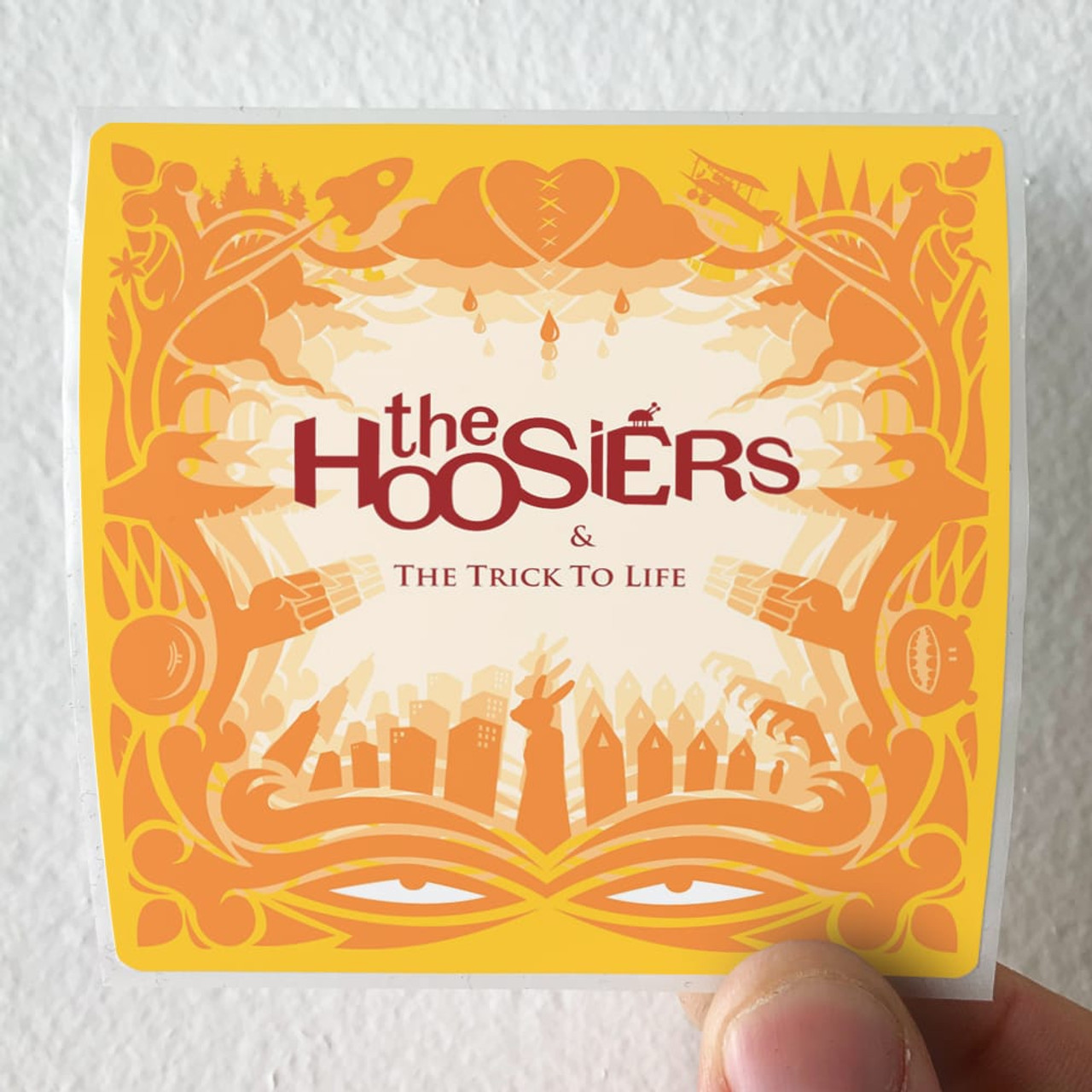 The Hoosiers The Trick To Life Album Cover Sticker