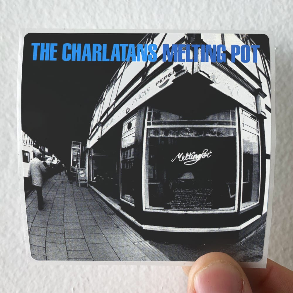The Charlatans Melting Pot Album Cover Sticker