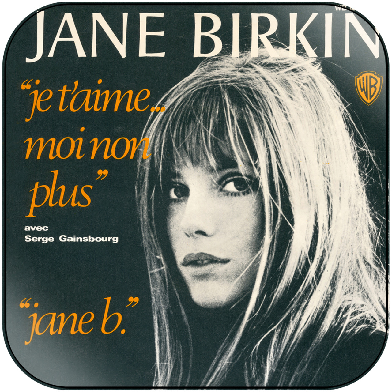 Jane Birkin - Lolita Go Home Album Cover Sticker Album Cover Sticker