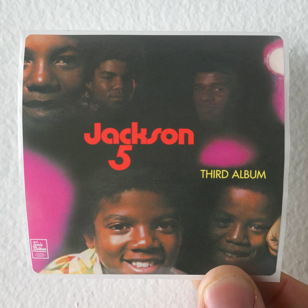 The Jackson 5 Third Album Album Cover Sticker