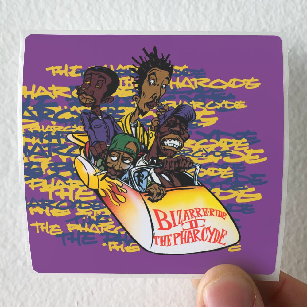 The Pharcyde Bizarre Ride Ii The Pharcyde 2 Album Cover Sticker