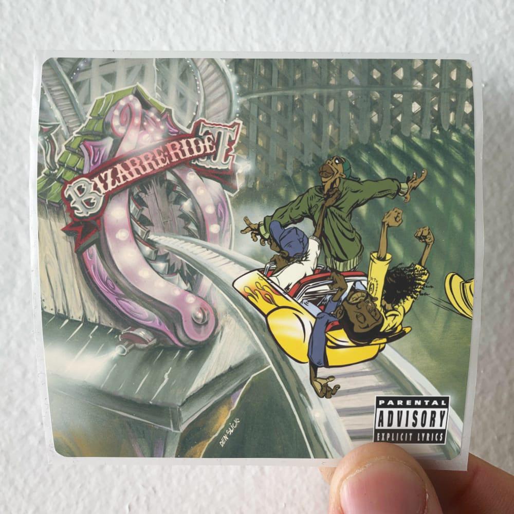 The Pharcyde Bizarre Ride Ii The Pharcyde 1 Album Cover Sticker