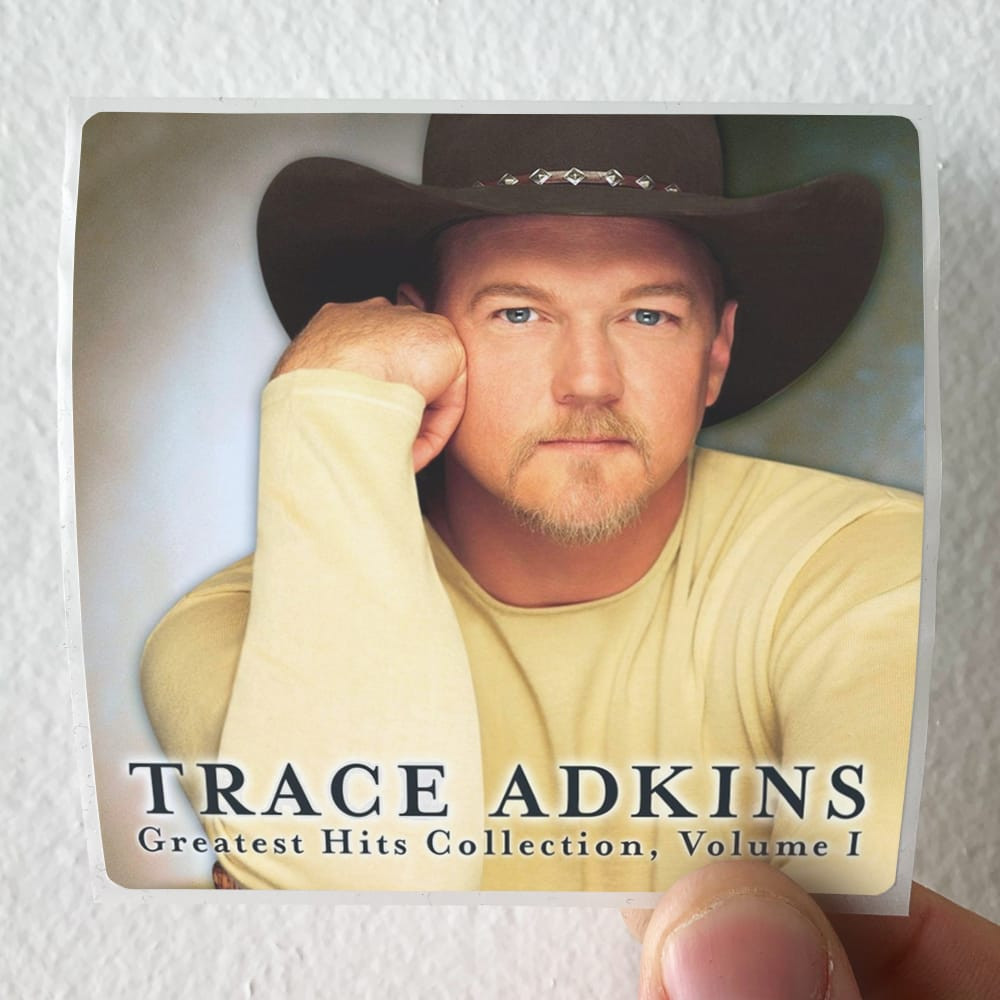 Trace Adkins Greatest Hits Collection Volume I Album Cover Sticker