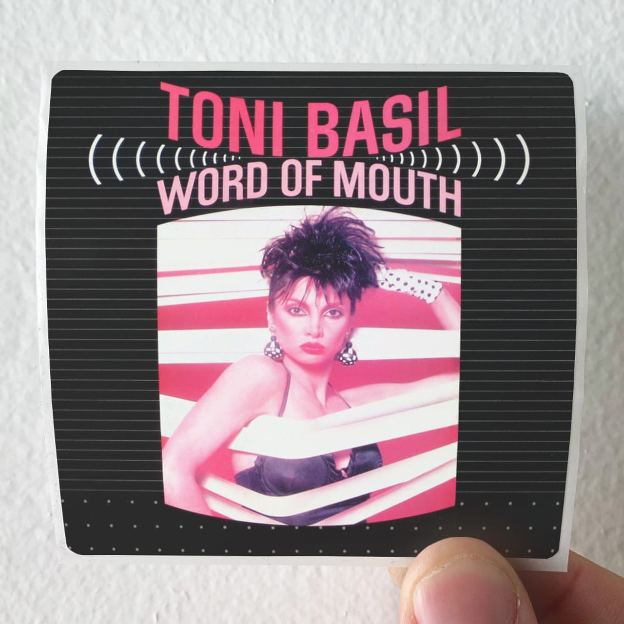 Toni Basil Word Of Mouth Album Cover Sticker