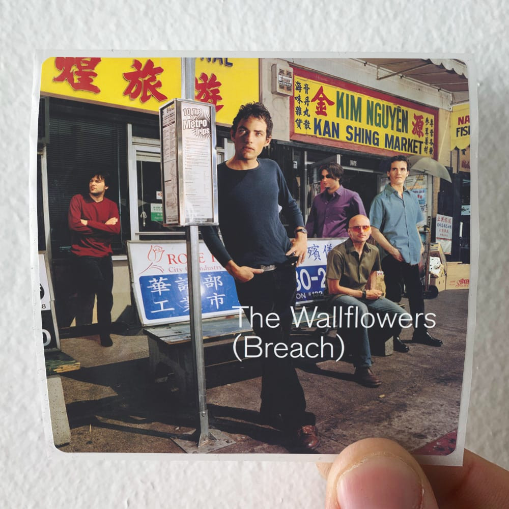 The Wallflowers Breach Album Cover Sticker