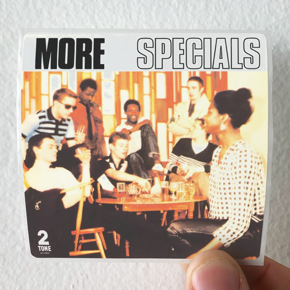 The Specials More Specials Album Cover Sticker