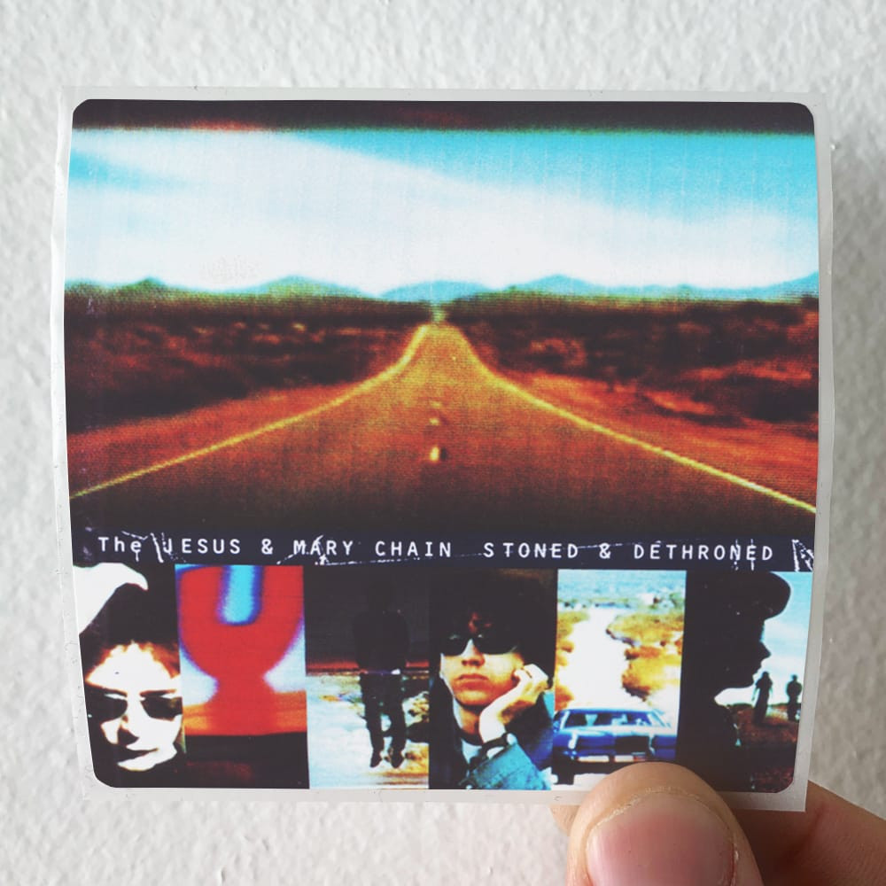 The Jesus and Mary Chain Stoned Dethroned 1 Album Cover Sticker