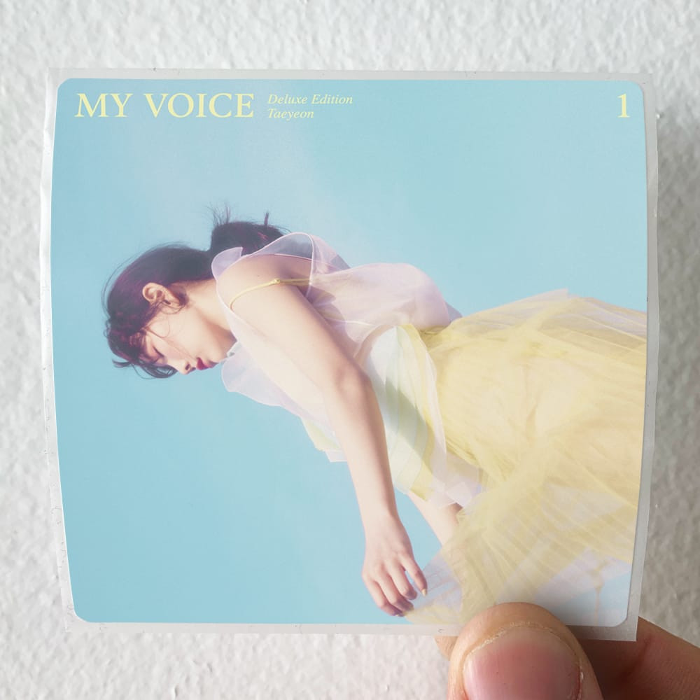 Taeyeon My Voice Album Cover Sticker