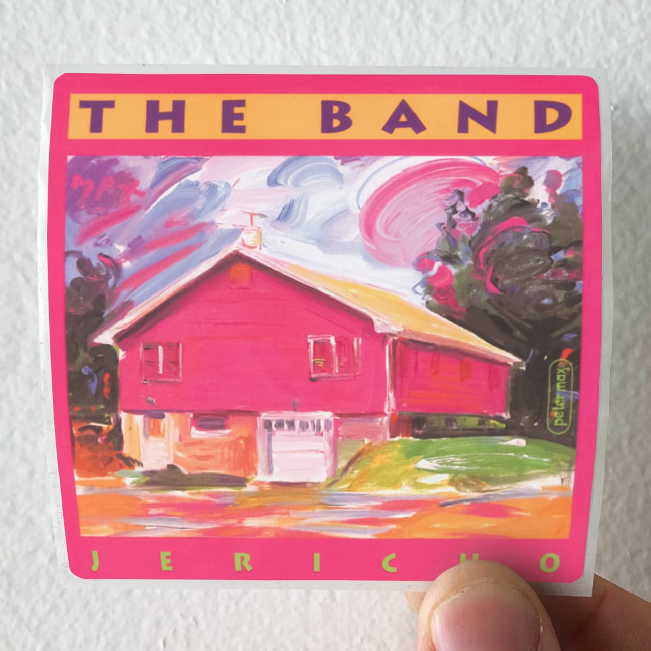 The Band Jericho Album Cover Sticker