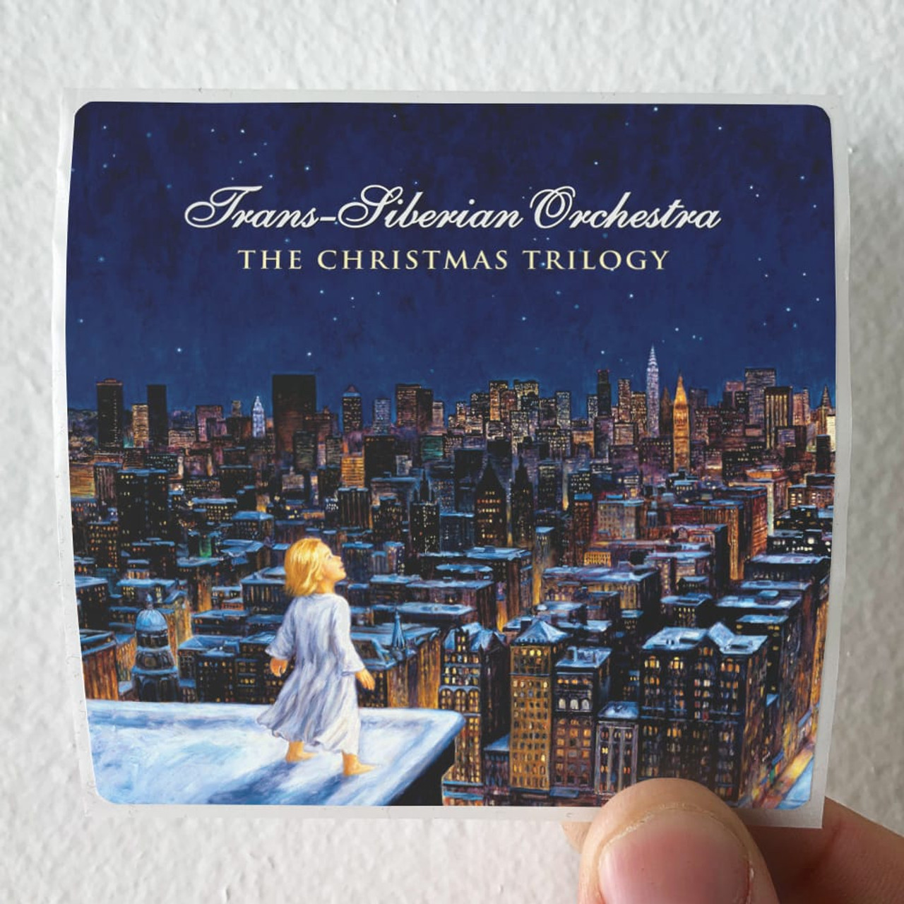 Trans-Siberian Orchestra The Christmas Trilogy Album Cover Sticker