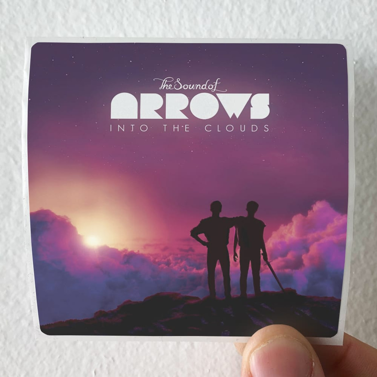 The Sound of Arrows Into The Clouds Album Cover Sticker