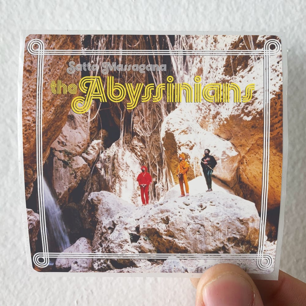 The Abyssinians Satta Massagana Album Cover Sticker