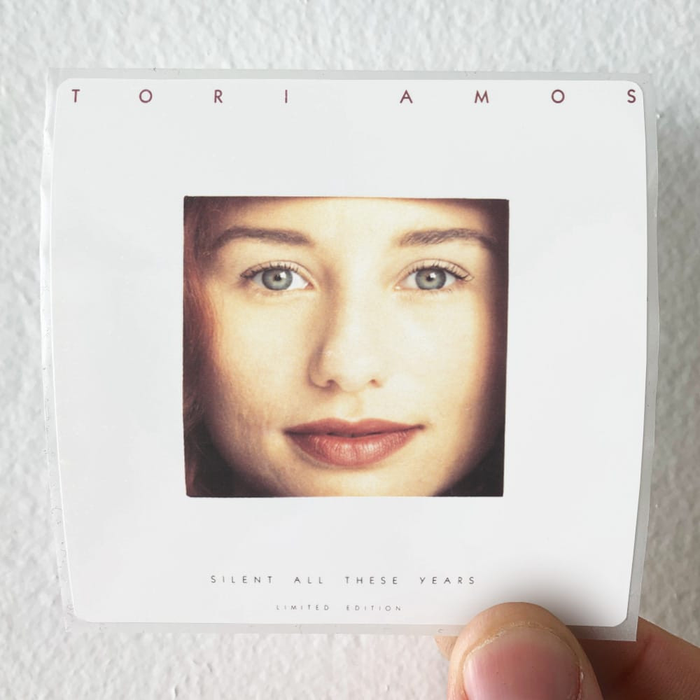 Tori Amos Silent All These Years Album Cover Sticker