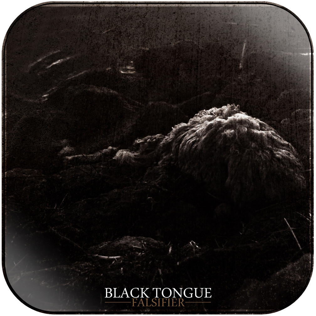 Black Tongue The Unconquerable Dark Album Cover Sticker Album