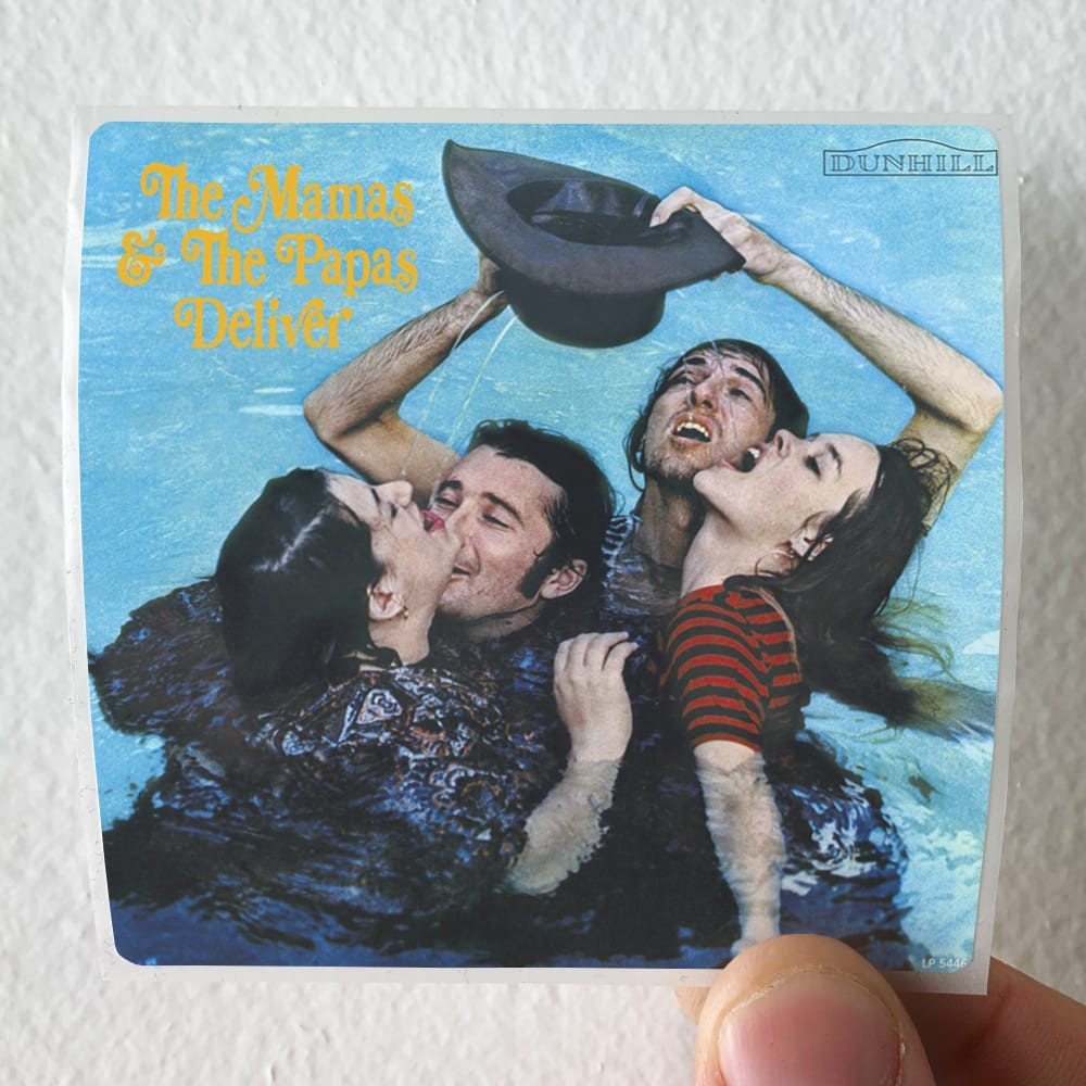 The Mamas And The Papas Deliver Album Cover Sticker The Mamas And The Papas Deliver Album Cover Sticker