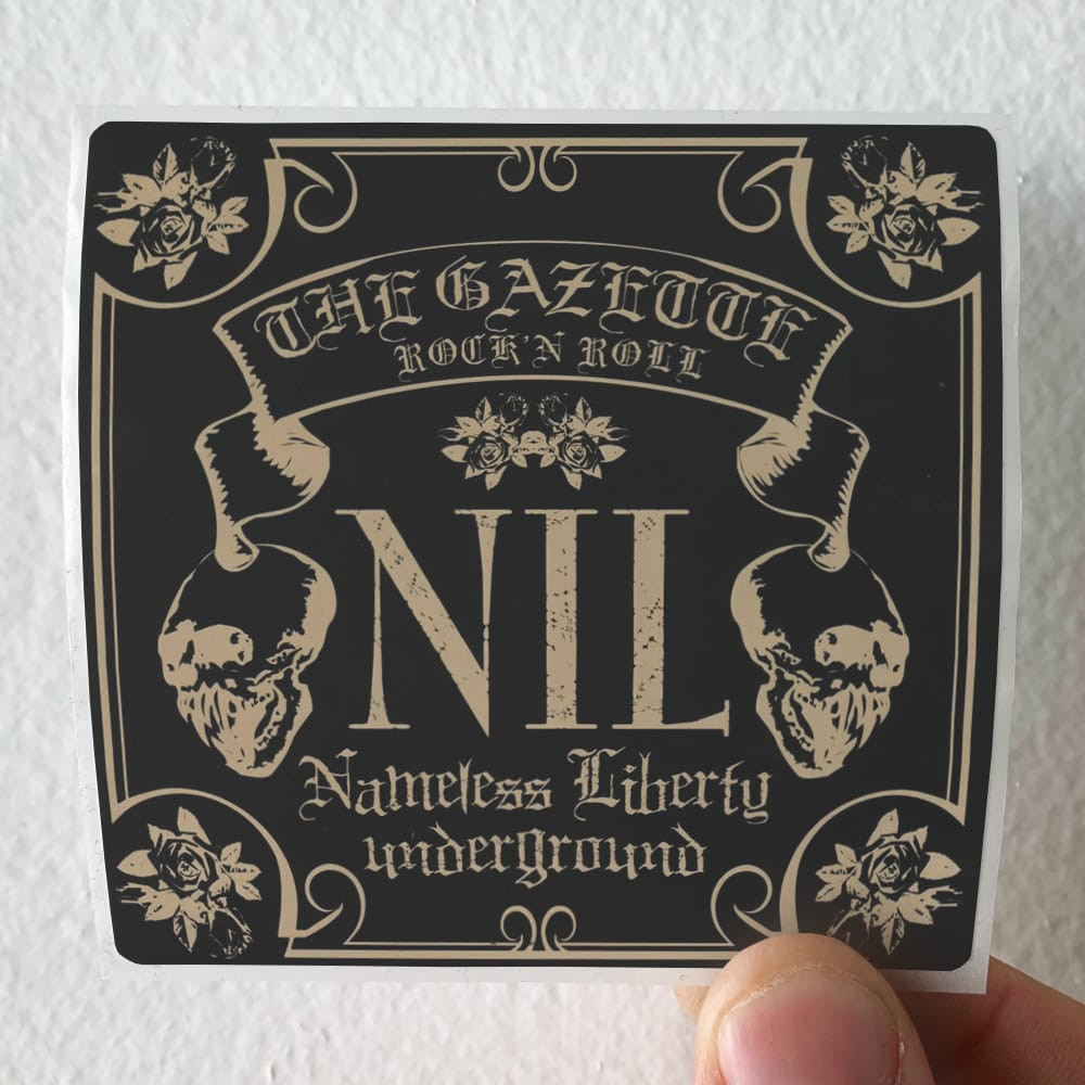 The GazettE Nil 1 Album Cover Sticker