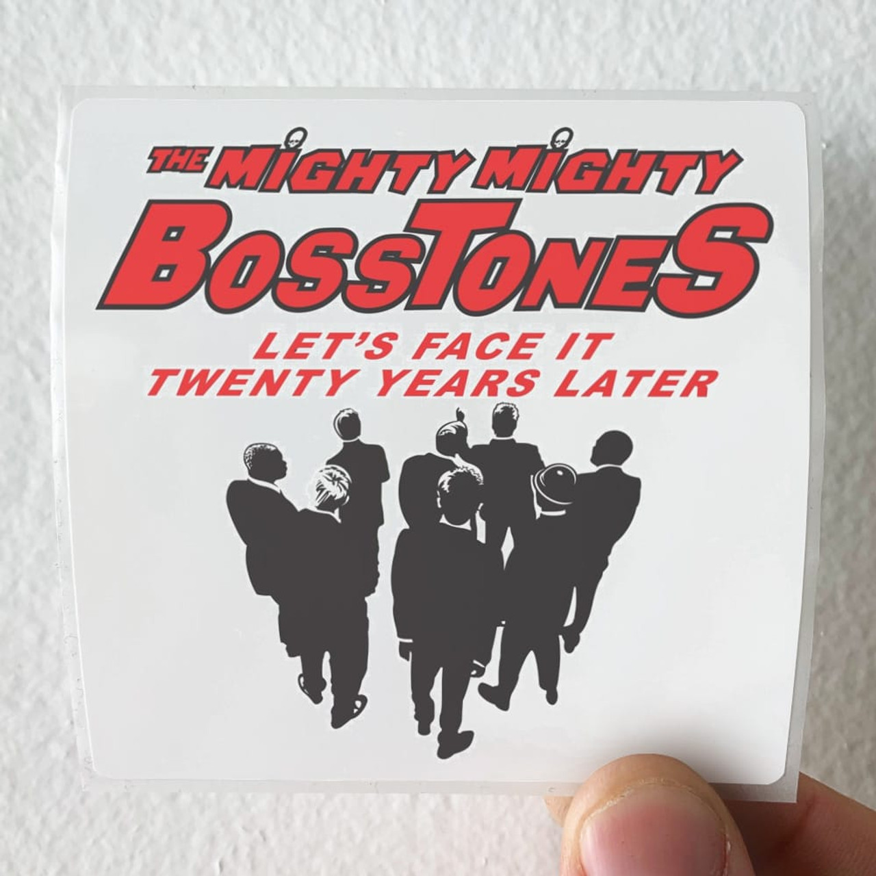 The Mighty Mighty Bosstones Lets Face It Album Cover Sticker