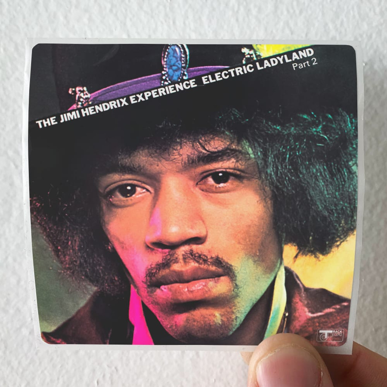 The Jimi Hendrix Experience Electric Ladyland 2 Album Cover Sticker 