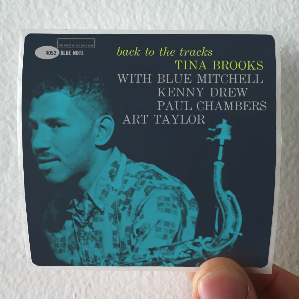 Tina Brooks Back To The Tracks Album Cover Sticker