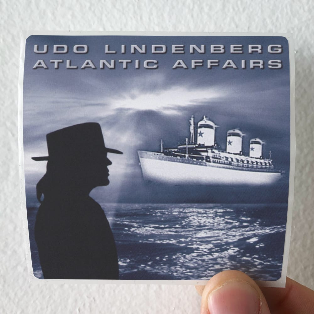 Udo Sticker Udo Lindenberg Atlantic Affairs Album Cover Sticker