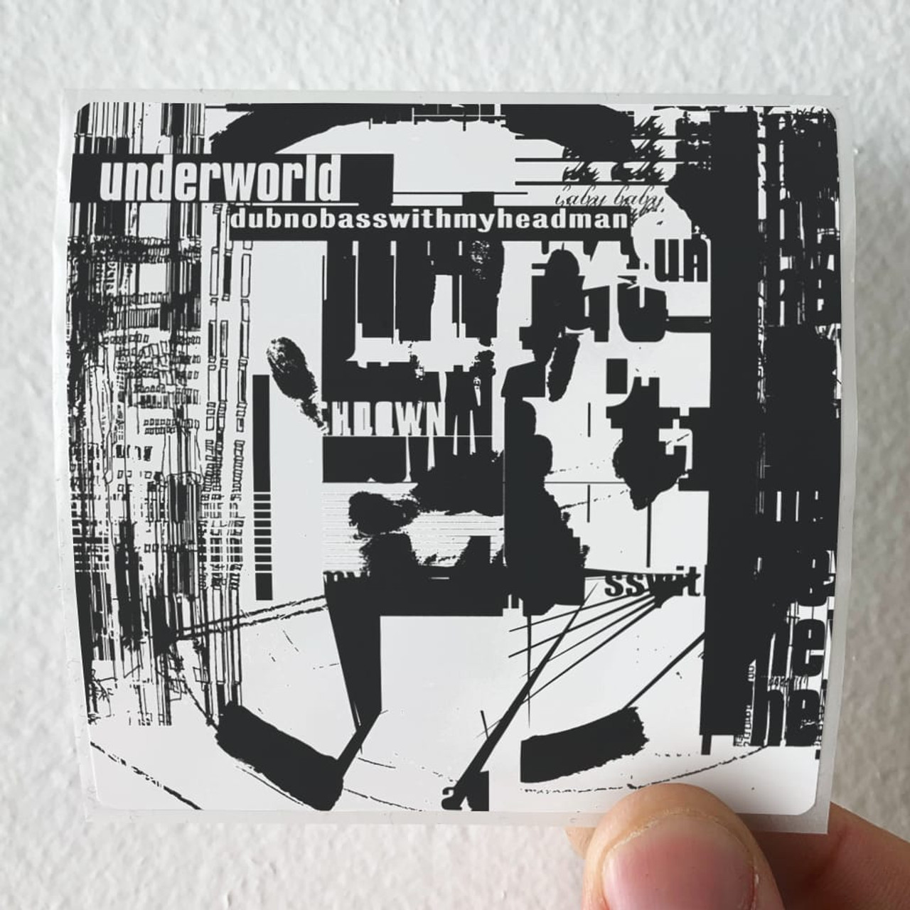 Underworld Dubnobasswithmyheadman 2 Album Cover Sticker