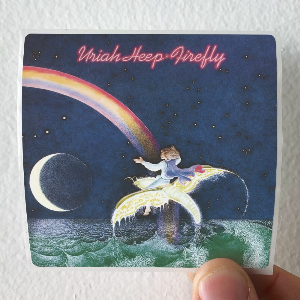 Uriah Heep Firefly Album Cover Sticker