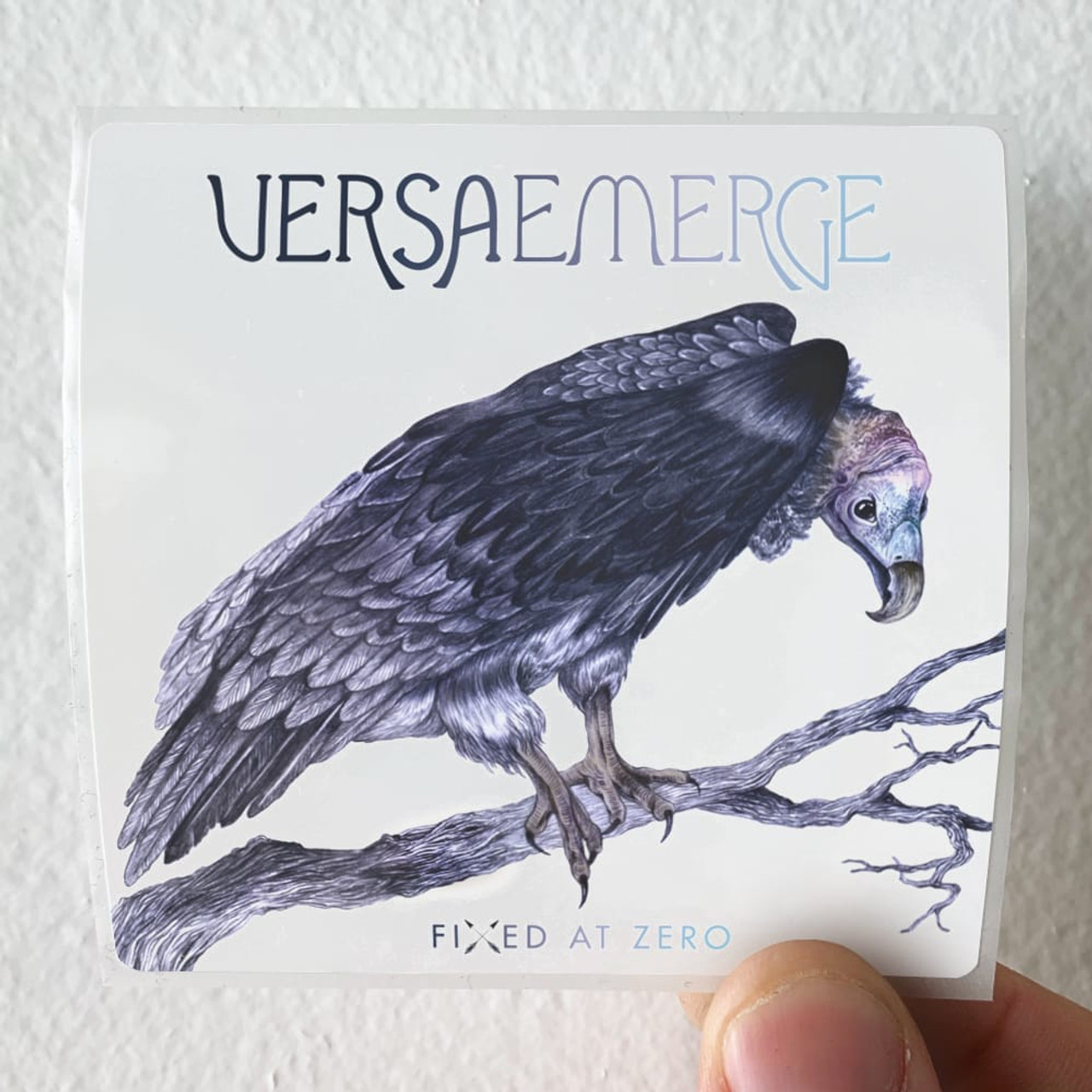 VersaEmerge Fixed At Zero Album Cover Sticker