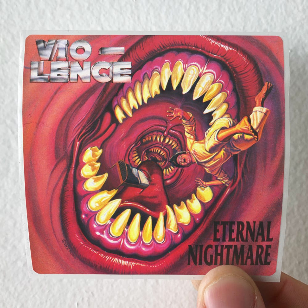 Vio-lence Eternal Nightmare Album Cover Sticker