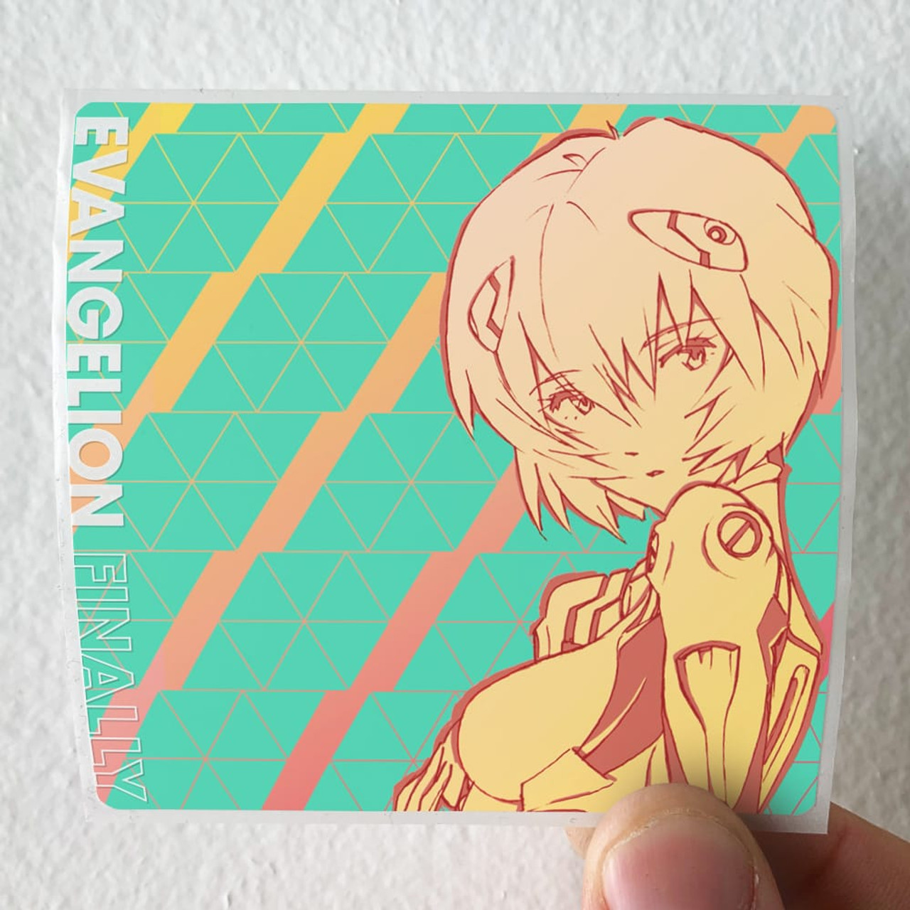 Various Artists Evangelion Finally Album Cover Sticker