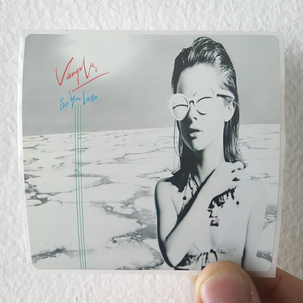 Vangelis See You Later Album Cover Sticker
