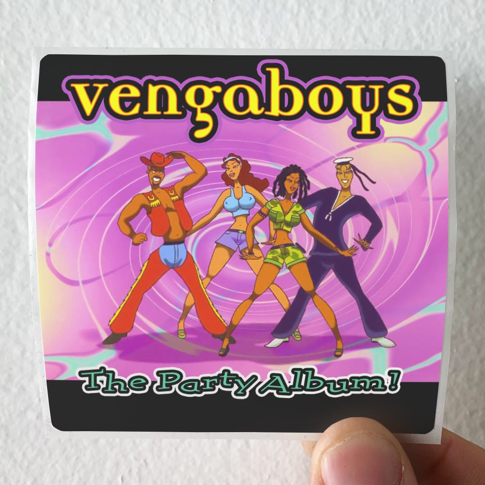 Vengaboys The Party Album 1 Album Cover Sticker