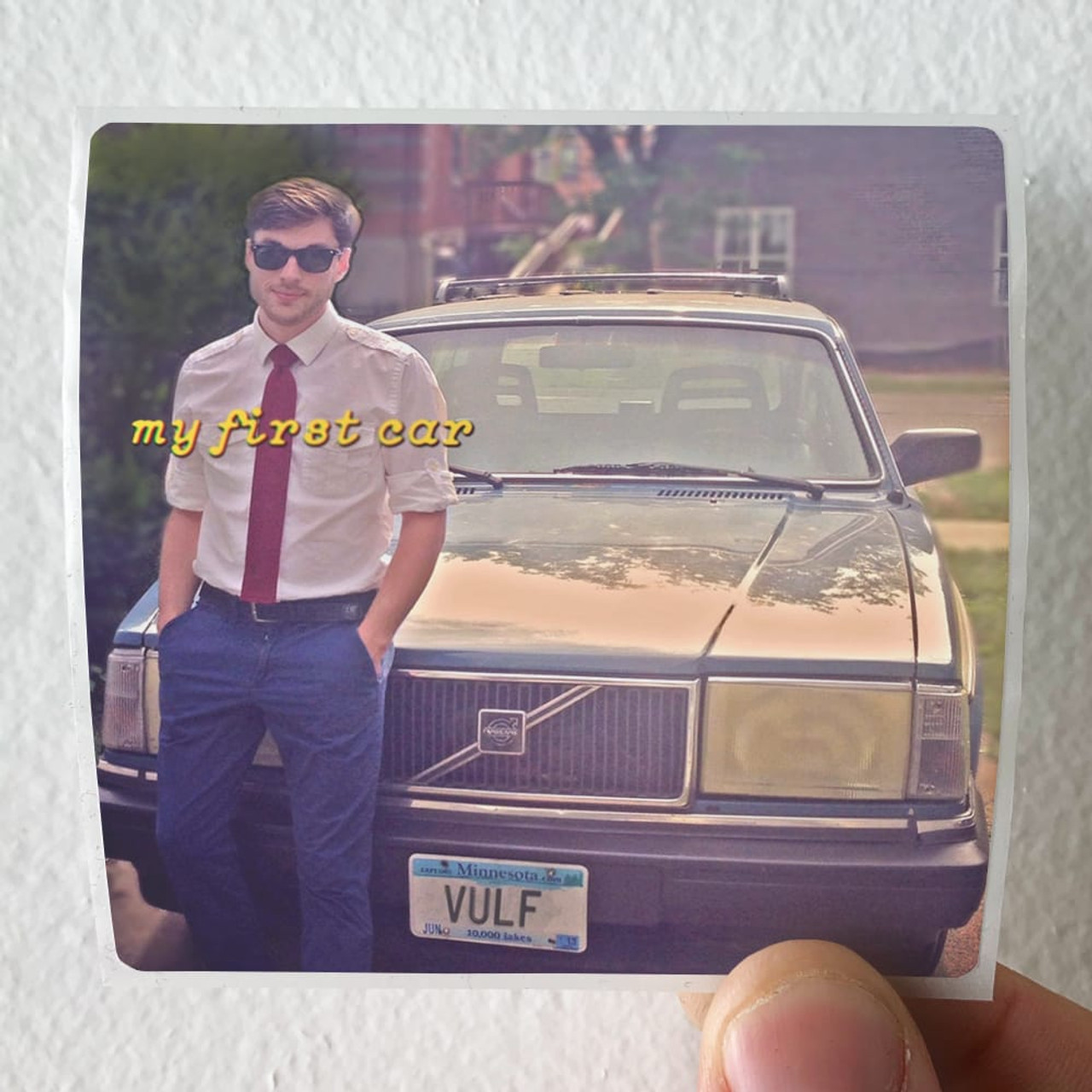 Vulfpeck My First Car Album Cover Sticker