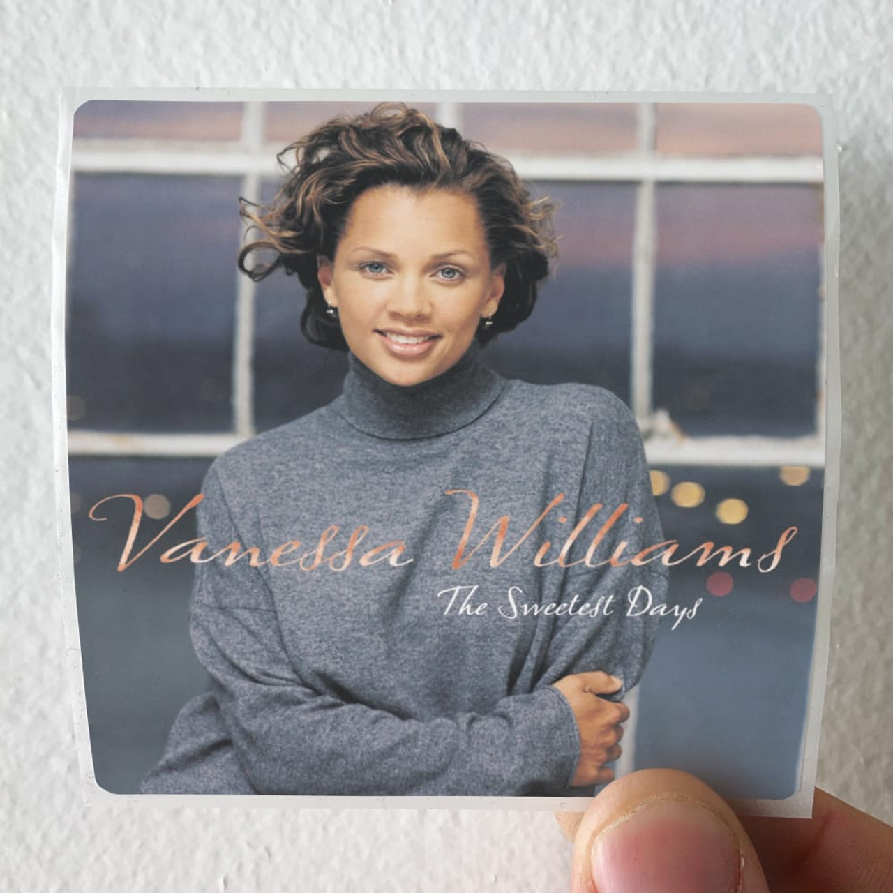 Vanessa Williams The Sweetest Days Album Cover Sticker