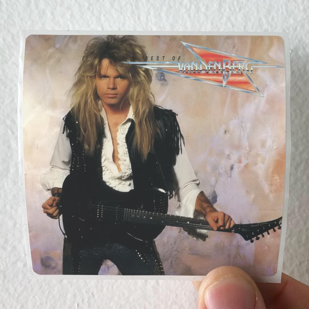 VANDENBERG/ BEST OF VANDENBERG/ 1985年 Vandenberg Best Of Vandenberg Album Cover Sticker