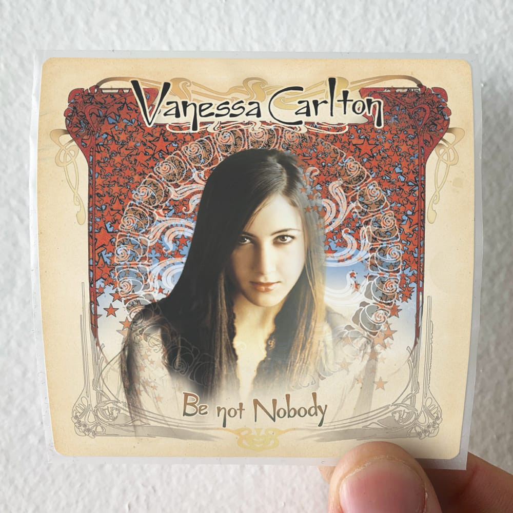 Vanessa Carlton Be Not Nobody Album Cover Sticker