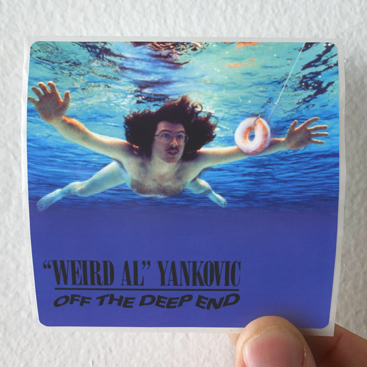 Weird Al Yankovic Off The Deep End Album Cover Sticker