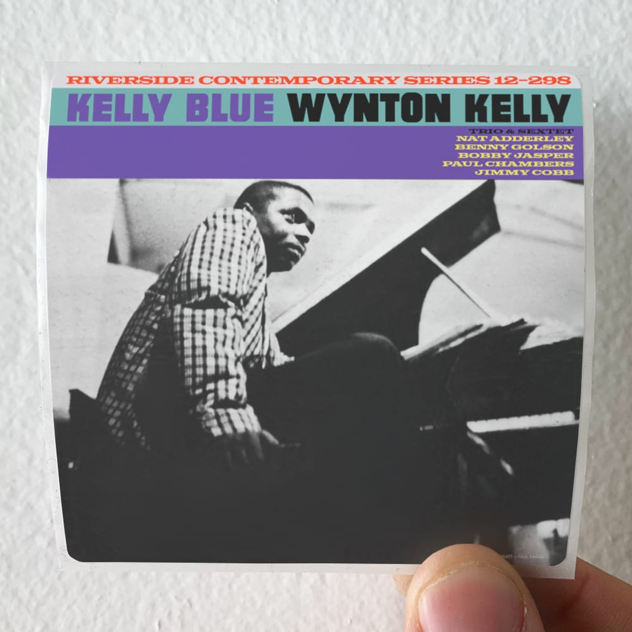 Wynton Kelly Kelly Blue Album Cover Sticker