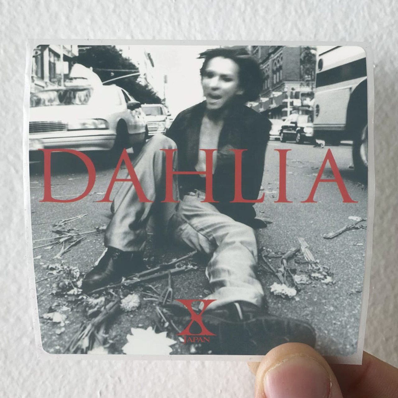 X JAPAN Dahlia Album Cover Sticker