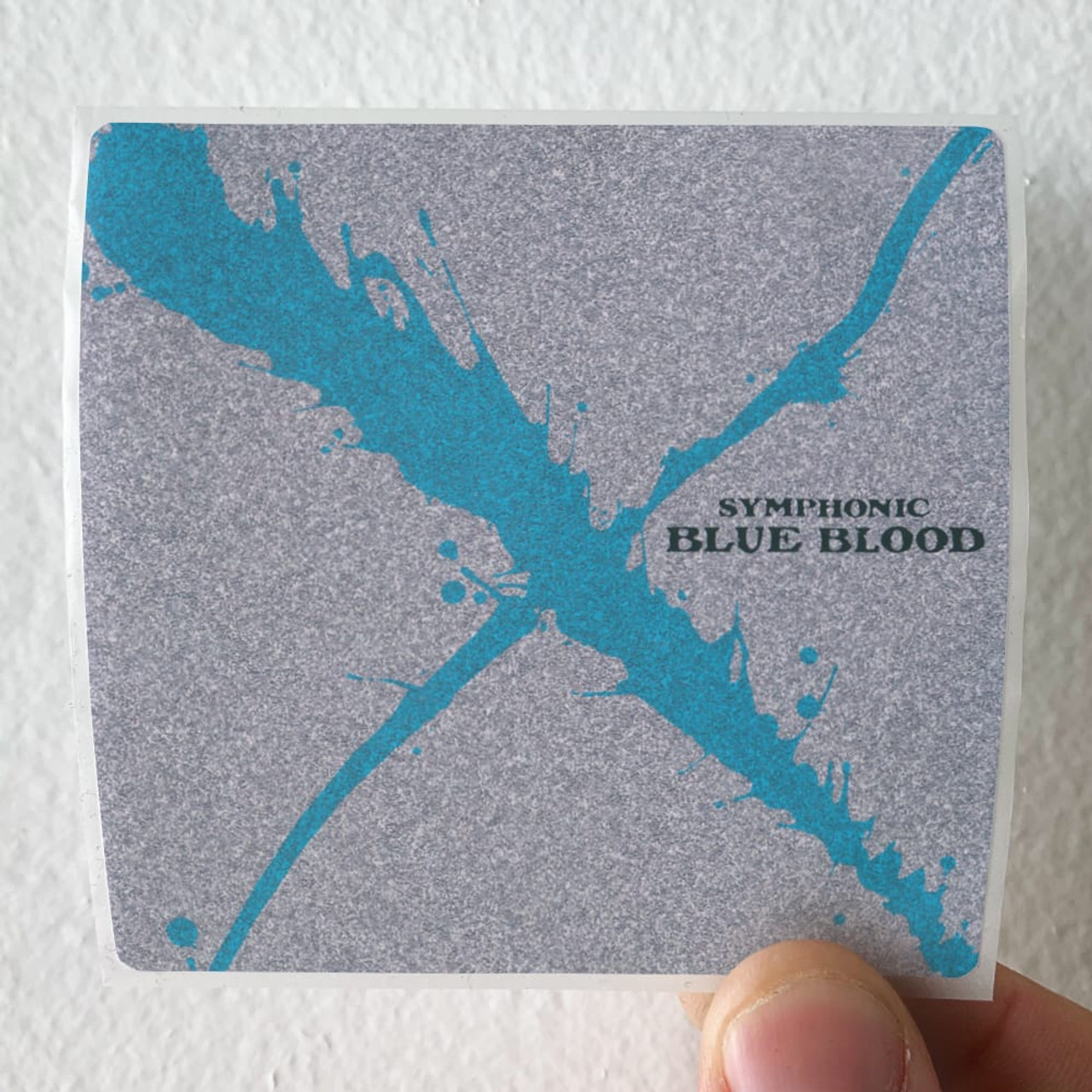 X JAPAN Symphonic Blue Blood Album Cover Sticker