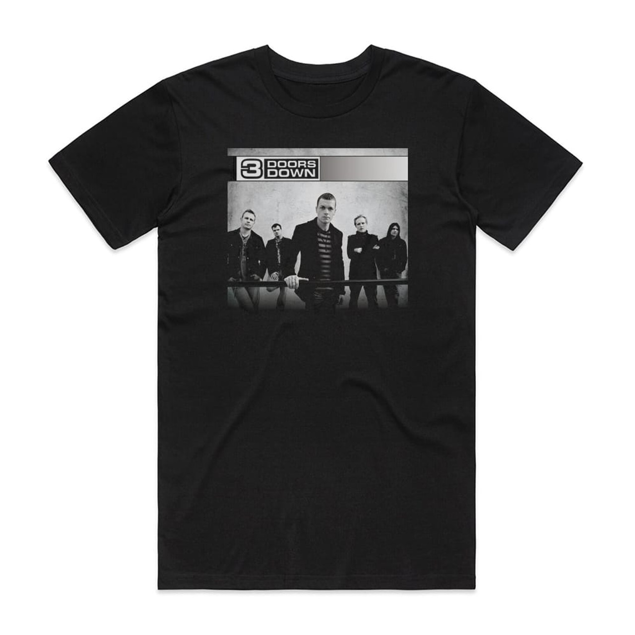 3 Doors Down 3 Doors Down Album Cover T-Shirt Black