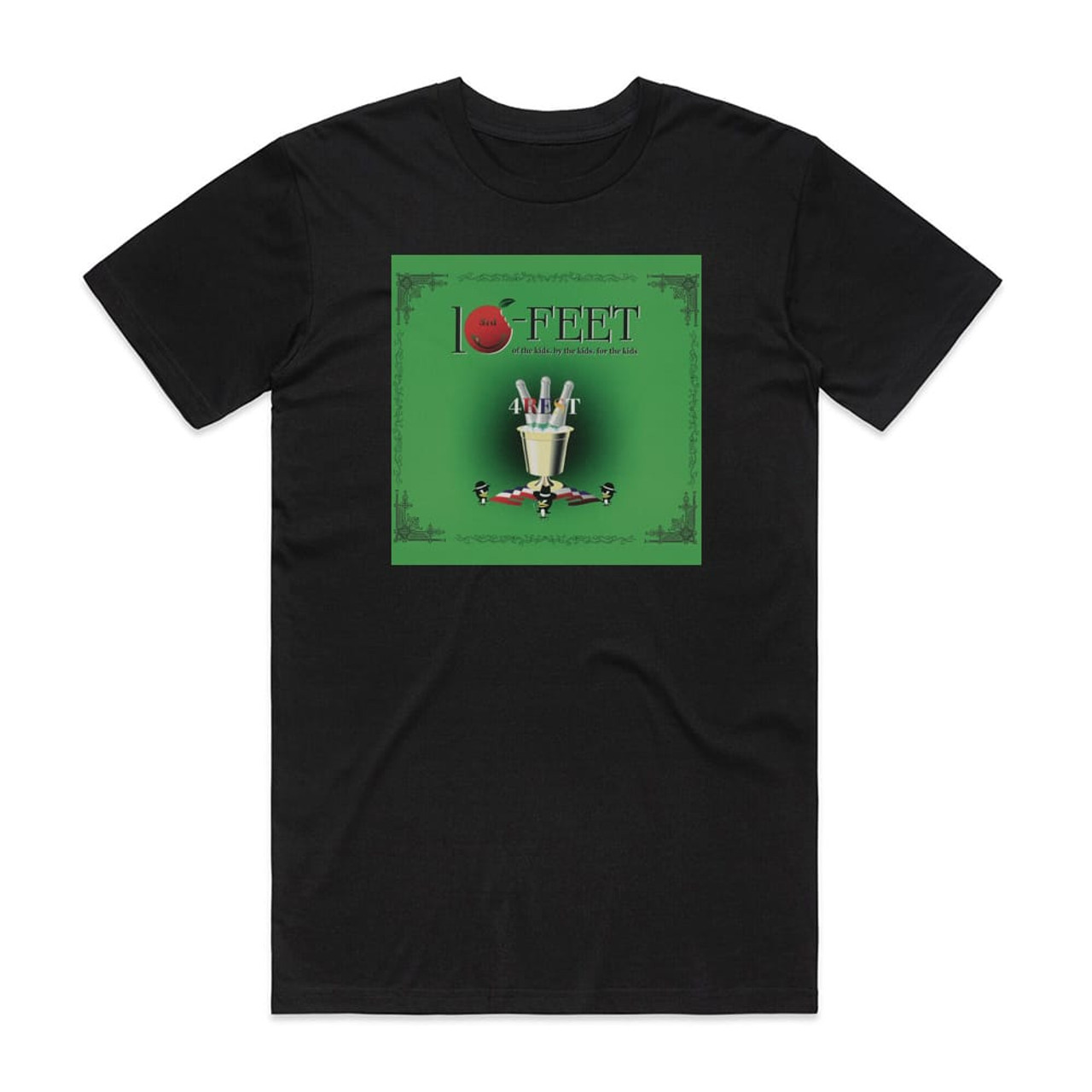 10-FEET 4Rest Album Cover T-Shirt Black