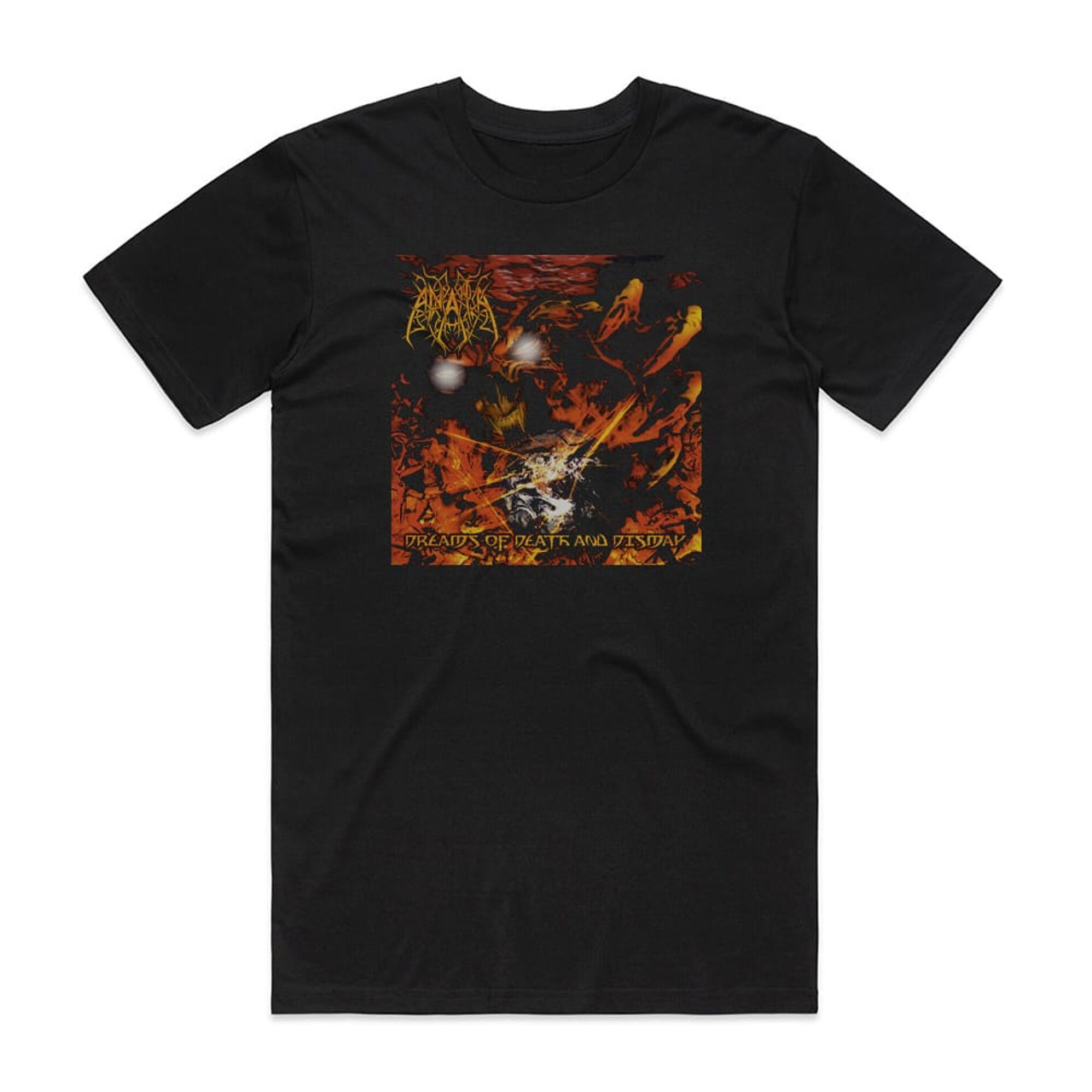 Anata Dreams Of Death And Dismay Album Cover T-Shirt Black