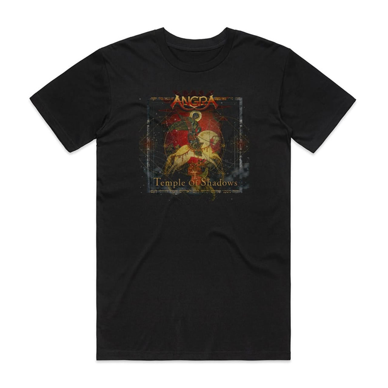 Angra Temple Of Shadows Album Cover T-Shirt Black