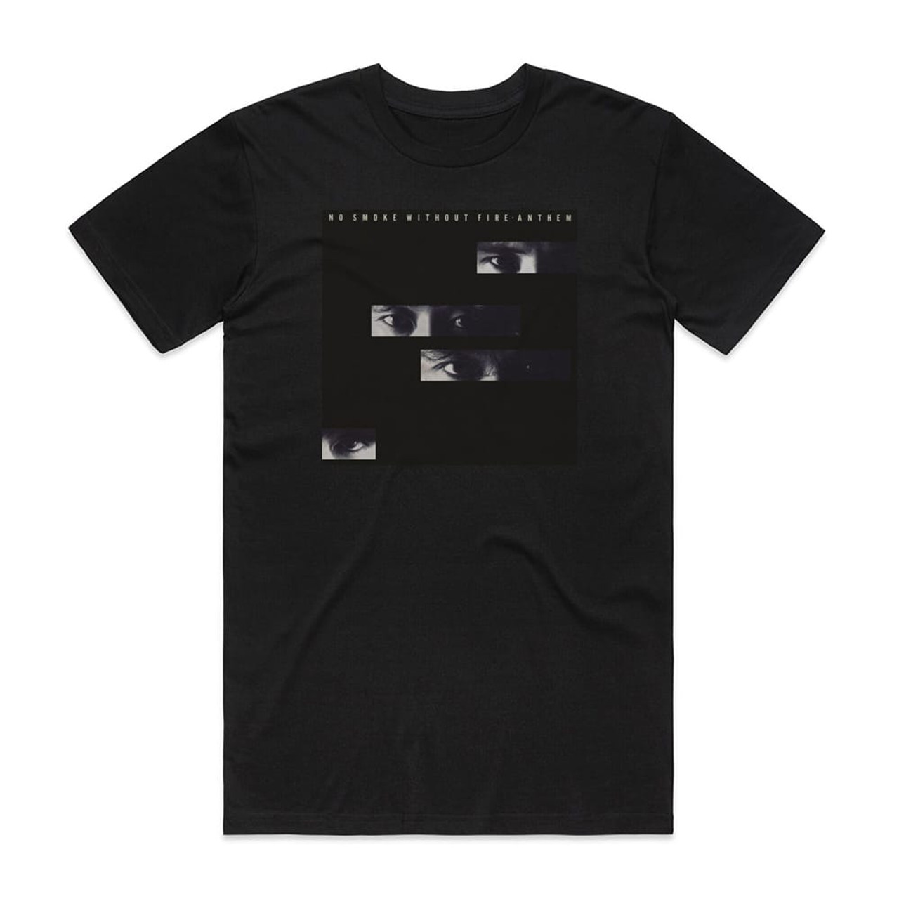 Anthem No Smoke Without Fire Album Cover T-Shirt Black